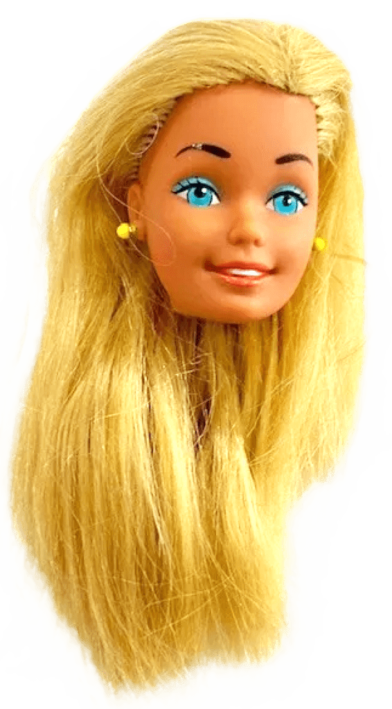 Barbie head
